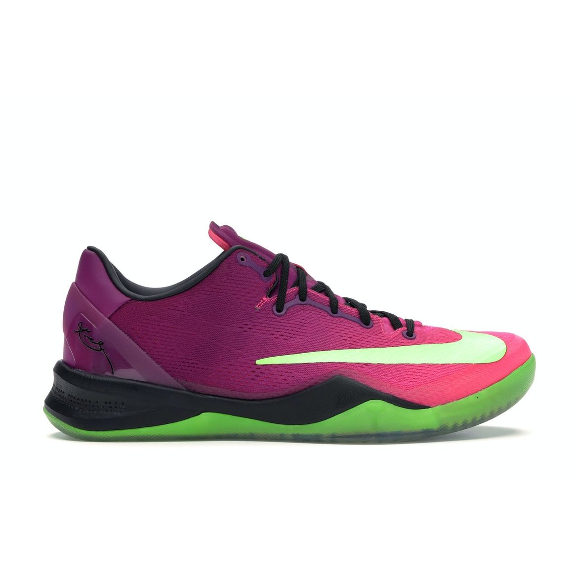 

Мужские кроссовки Nike Kobe 8 Mambacurial Red Red-Plum Electric-Green 615315-500
