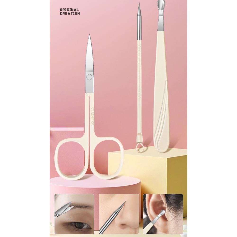 Cartoon Nail Clipper Set of 7 Pieces, Sharp Nail Clippers, Large Textured Nail Trimming Tools, Dormitory Nail Clippers