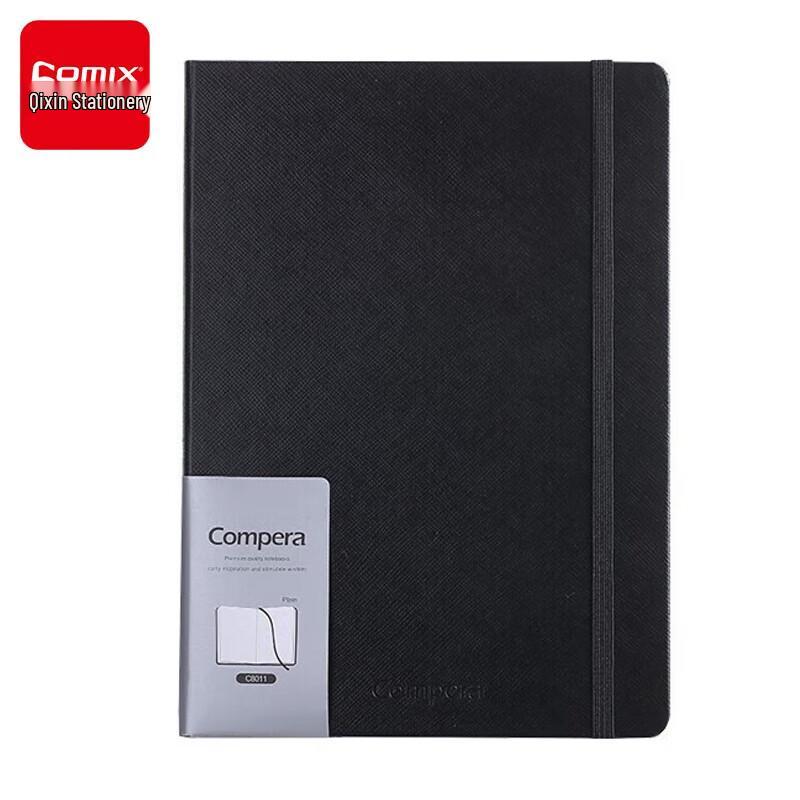 COMIX A5 Leather Notebook Blank Pages