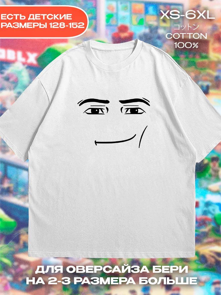 Roblox face T-shirt M