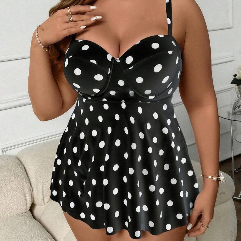 Plus Size Women High Waist Bikini Swimsuits, Women's Swimwear & Clothing