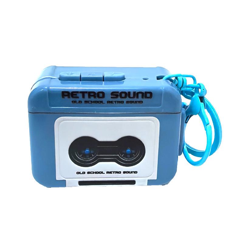 Retro Kassettenrekorder Walkman Schlüsselanhänger: Mini Musikplayer & Aufnahmegerät