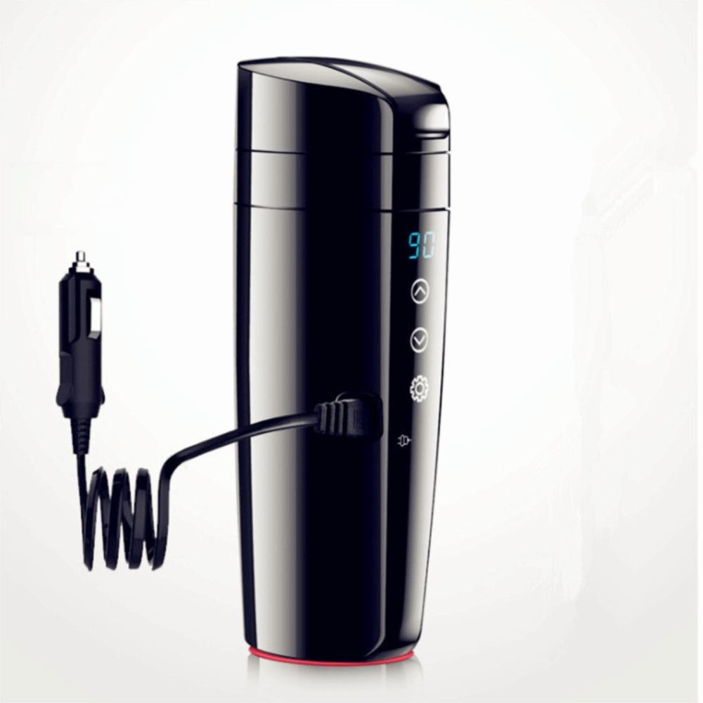 Auslaufsicherer Deckel Beheizbare Tasse 400ml Heizbecher Elektrische Reisebecher Tee