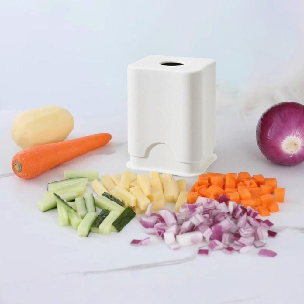 Quick Cut Vegetable Chopper Hand Press Vegetable Cutter Carrot Dicing Artifact  Cucumber