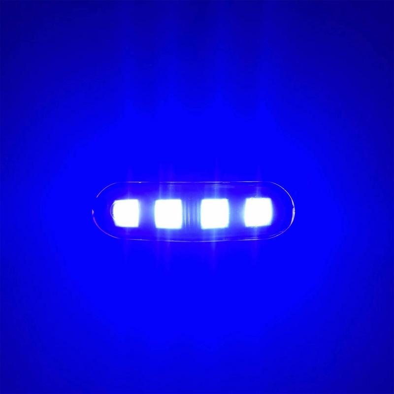 Side Marker Light 12v 24v LED Truck Lighting Parking Side Lights Orange Marker Lamps Trailer Truck Marker Lights Universal