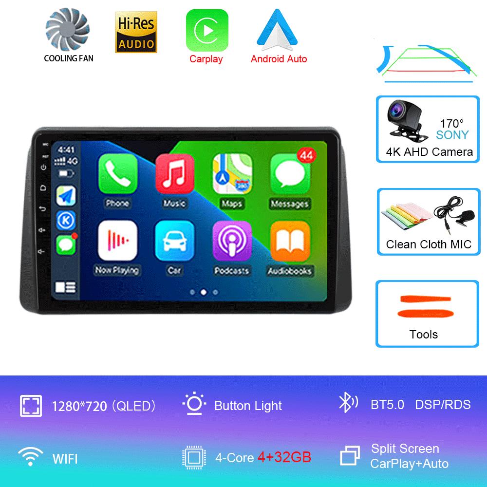 Android 14 Car Radio For Chrysler Grand Voyager 5 2011 - 2015 For Dodge Grand Caravan 2008-2020 Player Multimedia GPS 360 Camera