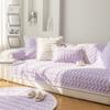 Universal Non-Slip Cushion Simple Modern Sofa Cover Cover Cloth Back Towel Ins Cotton Fabric Sofa Cushion Four Seasons
