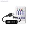 WS2812B Controller Bluetooth Music APP Control For Pixel LED Strip Light SK6812 WS2811 WS2812 Tape Lights USB 5V Remote Control