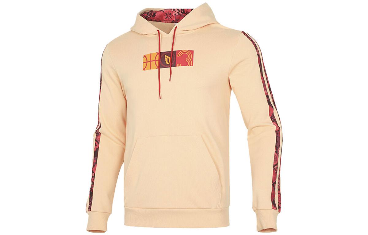 Толстовки Adidas Мужские Янтарно-желтые С капюшоном Умеренный Обычный HD7897 XL