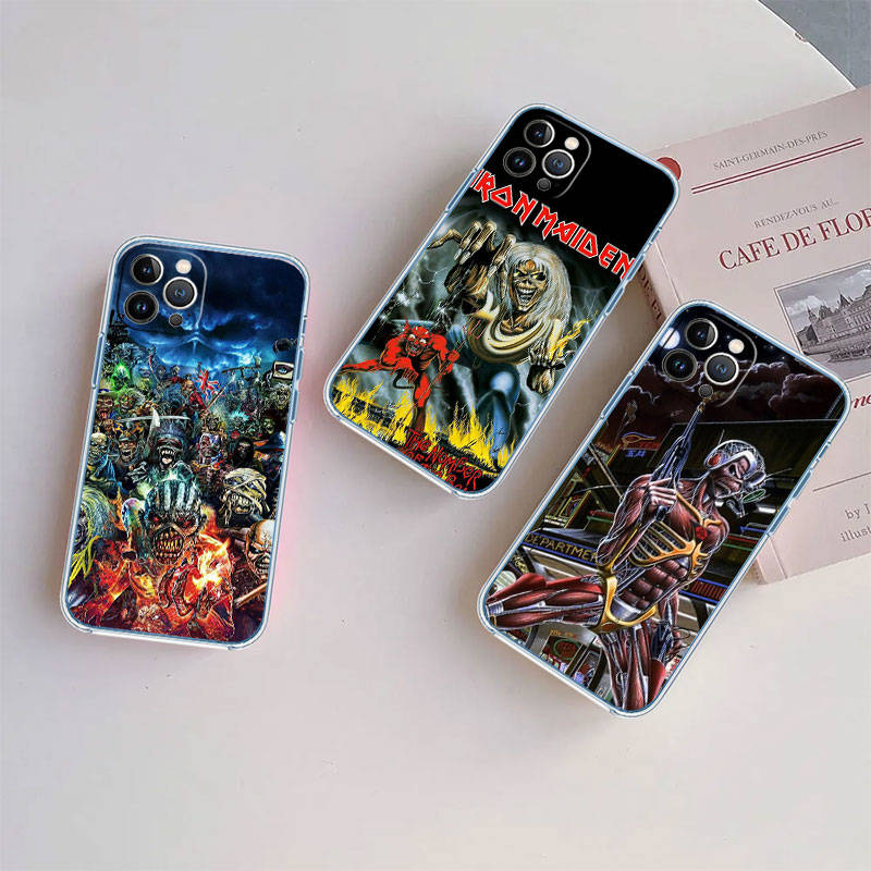 IR13 I-Irons M-Maidens Case for Motorola E22S E7 G6 G7 G8 G9 Plus Power Play G10 G20 G04 E30 E40 E22 E20 E13 E15 G22 G23 G05 G75 G35 G55