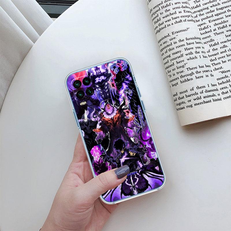 

S-Solos L-levelings Transparent Phone Case for Motorola Moto Edge Plus G200 G23 E13 E15 E20 E30 G62 G71 G72 G75 G24 G15 Power Motorola Moto G75