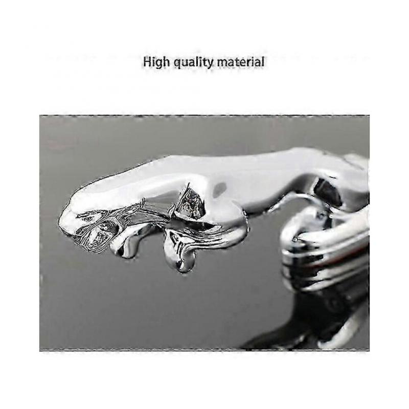 3D znak pro logo automobilu Jaguar Ozdoba na přední kapotu Potah auta Chromovaný Orel Značka Příslušenství pro automobily Jaguar XF XJ XE XK XKR XFL XJS E Příslušenství