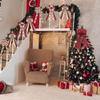 Beautiful Bowknot Ornament Stylish Tree Trimming Enhances Festival Home Decors for Tree Wreaths Holiday Party Decoration