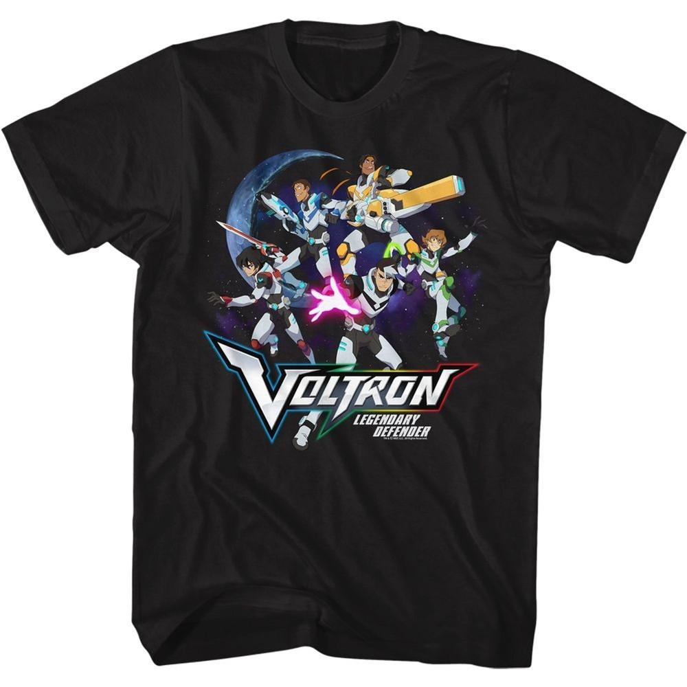 Voltron Defender Group In Space TV Shirt Unisex T-Shirt XXL
