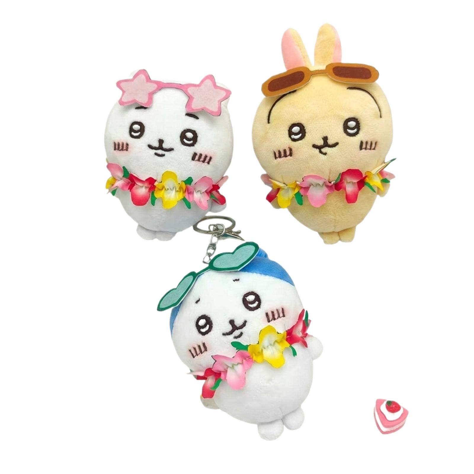 

Plush Toy Doll Keychain Bag Charm One Size