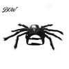 Pet Party Supplies for Dogs Spider Costume, Halloween Cat Outfit with Skull Face, Black Funny Apparel Holiday Cats Cosplay Photo Props Easy