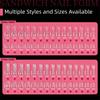 60/240/300 Pcs Acrylic Coffin Nail Forms 15 Size Oval Nail Extension Nail  Easy Nail Extensions