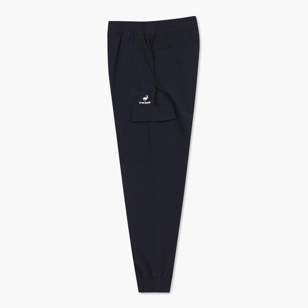LECOQ Regular Cargo Jogger Pants Black (Qp123Tpt21) (A Type)