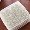 Dumpling Frozen Box Case Refrigerator Storage Organizer Food Crisper Container