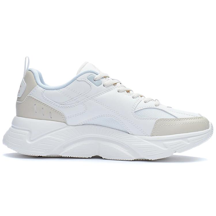 New LiNing Li Ning Running Collection Low Top Running Shoes Women's White ARSR054-1