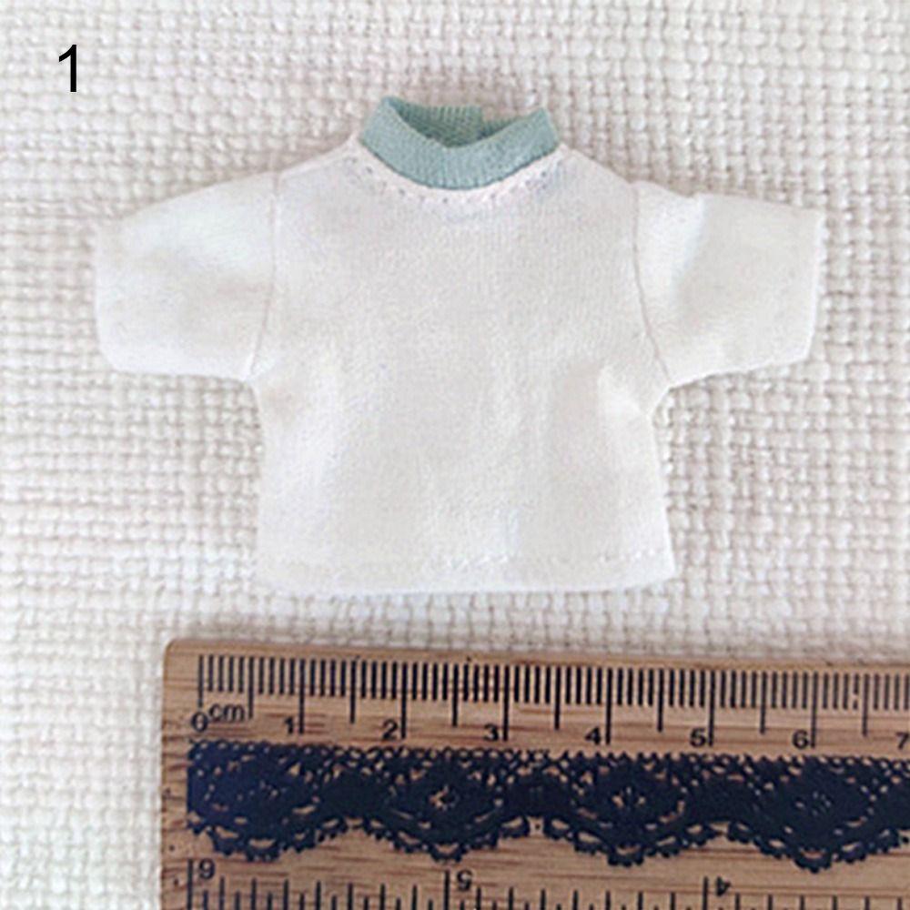 Toys Accessories for Obitsu11 Doll Fashion Overalls Denim Pants Doll Clothes Pants T-shirt Suits