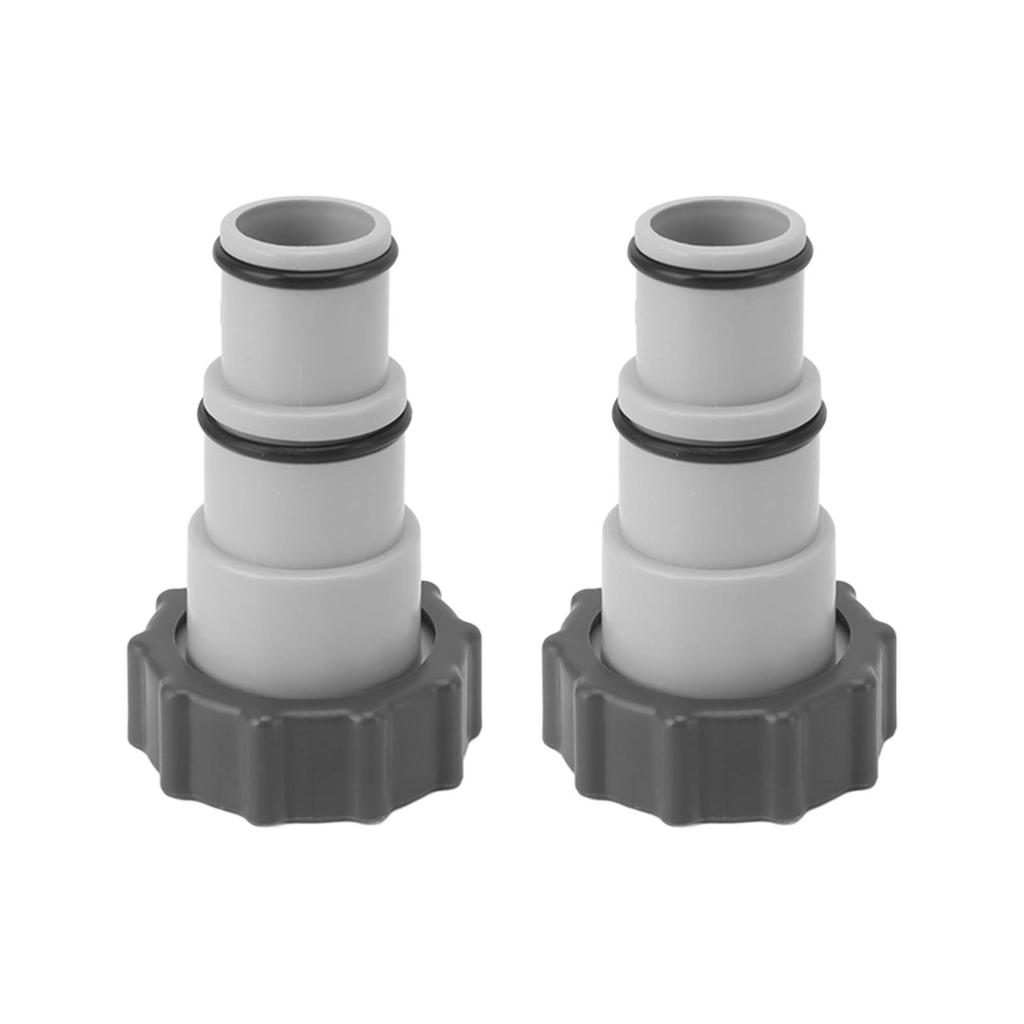 2PCS Pool Hose Adapter Replacement 1.25 Inch To 1.5 Inch Type A Pool Filter Hose Adapter for Swimming Pool