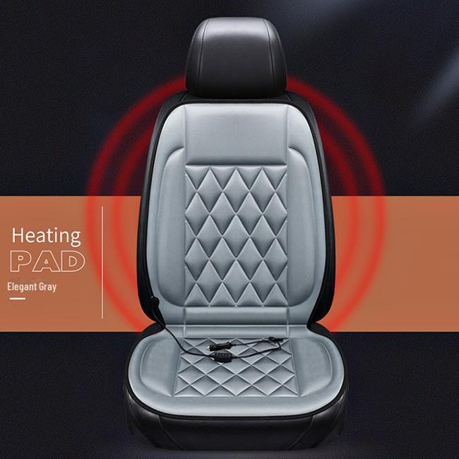 12 V elektrisch beheiztes Autositzkissen für den Winter – Doppelsitzwärmer