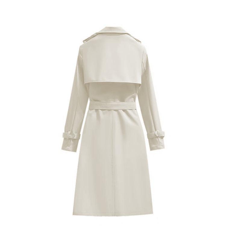 Frühling/Herbst 2025 Damen Koreanischer Stil Mittellange Lässige Windbreakerjacke