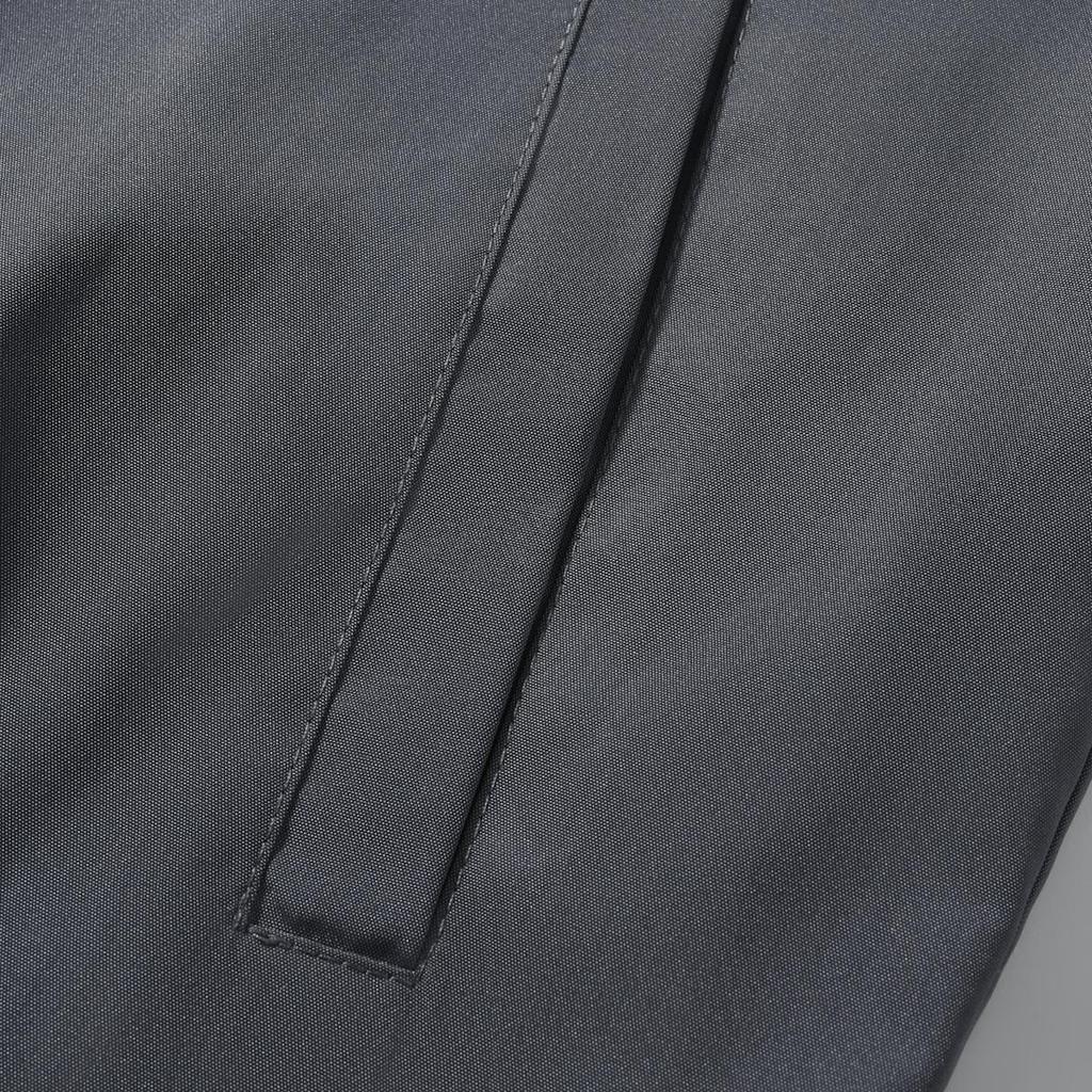 European and American Men's Stand-up Collar Jacket: Autumn/Winter Color Block Casual Coat