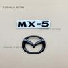 Car Black Front Rear Logo Car Sticker Rear Trunk Body Fender Letters w Labeling Emblem Badge Logo For MAZDA MX5ND 2015-2026