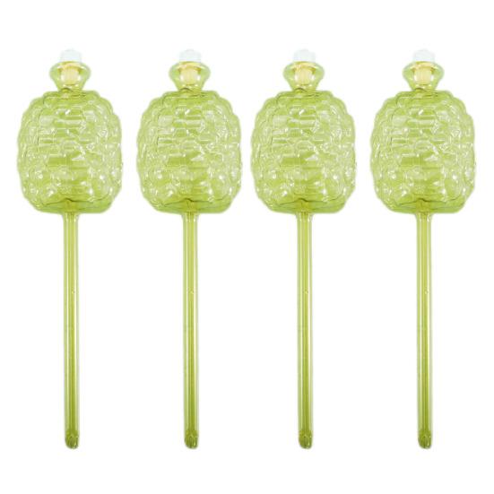 Pineapple Watering Bulbs Top Fill Plant Self Watering Globes Planter Insert Automatic Watering Devices for Houseplants Outdoor Plants