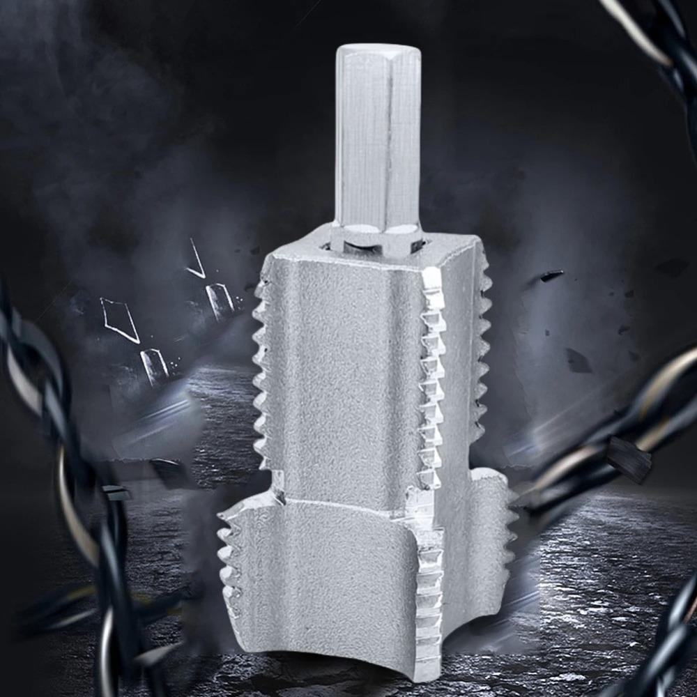 4/6 Points PVC Pipe Threader Kit Internal Thread Various Die Sizes PPR Water Pipe Opener Tap Universal Pipe Threader Pipe