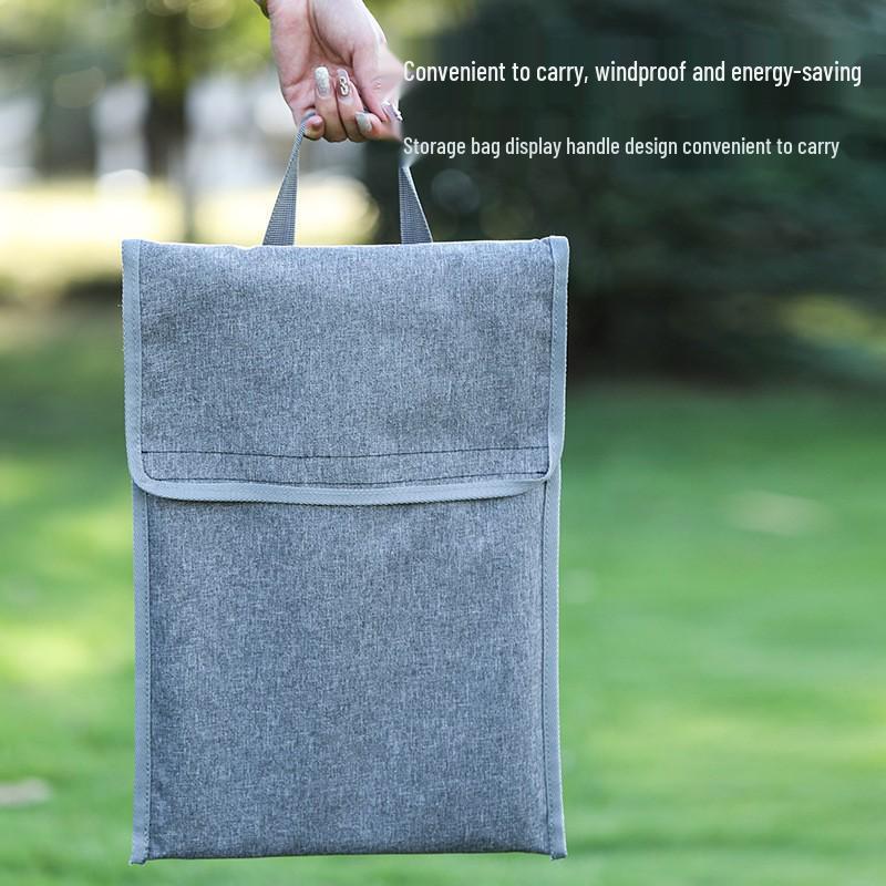Large Foldable Windproof Heat Concentrating Camping Stove Shield