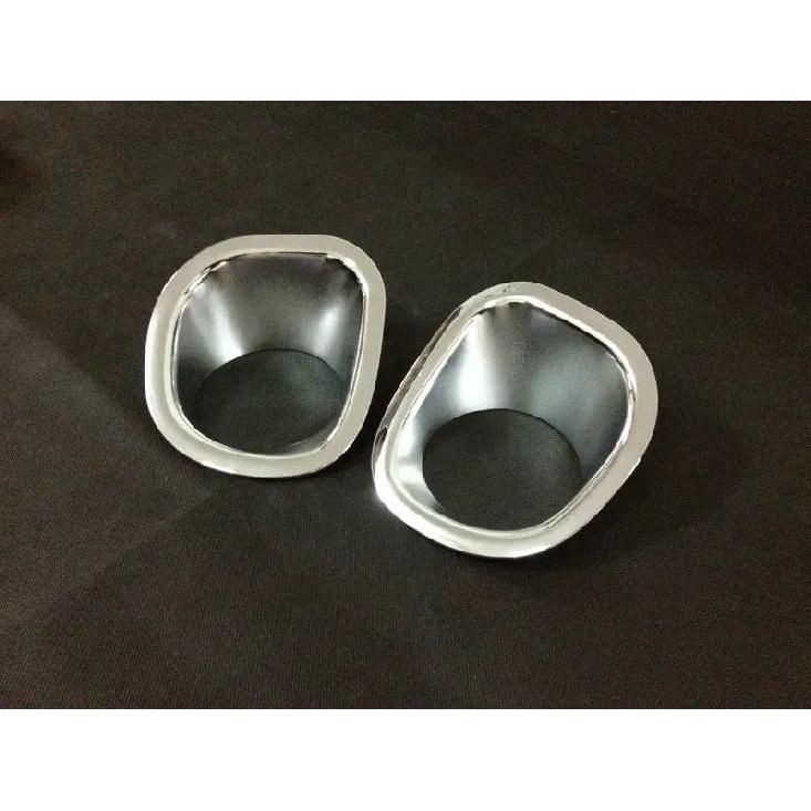För Nissan X-Trail XTrail T31 2008 2009-2011 2012 2013 Främre Dimljusram Dekor Dimljuslampa Skydd ABS Krom Bilaccessoarer