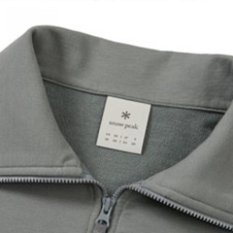 Snow Peak Women S Land Half Zip Semi Crop SweatShirt S24Swfzt51