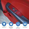 Door Interior Handle Window Lift Panel Decoration Protective Cover For Dodge Challenger 2015 Up Car Interior Accessories