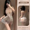 Sexy Lingerie Sexy Pure Desire Nightgown Flirting Free Suspender Passion Mesh Revealing Milk Dress Sexual Hint Fast Attack Skirt