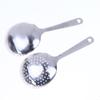 Stainless Steel Short Handle Soup Spoon Leaky Restaurant Shared Vegetable Spoon Household Rice Vermicelli Spoon Flour Spoon