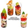 10/20 stk DIY gjennomsiktig festrekvisita Mousses Dessertkopp Engangs cupcakekopper Konditorverktøy