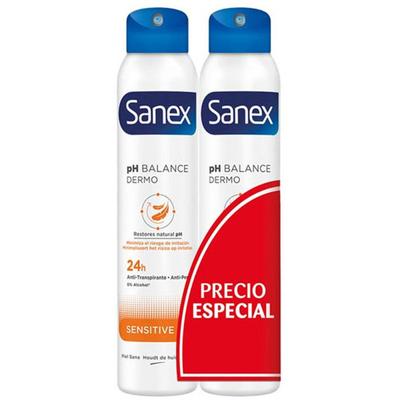 Deodorant v spreji Duo Dermo Sensitive 2 x 200 ml - 