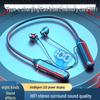 Bluetooth Neckband Headset 5.3: Sporty, Dual Battery, Long Standby