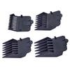 4 Stück Universelle Haarschneidekamm-Führungaufsätze, Größen, Friseur-Ersatz, Elektrische Schiebeklingen-Limitierkämme