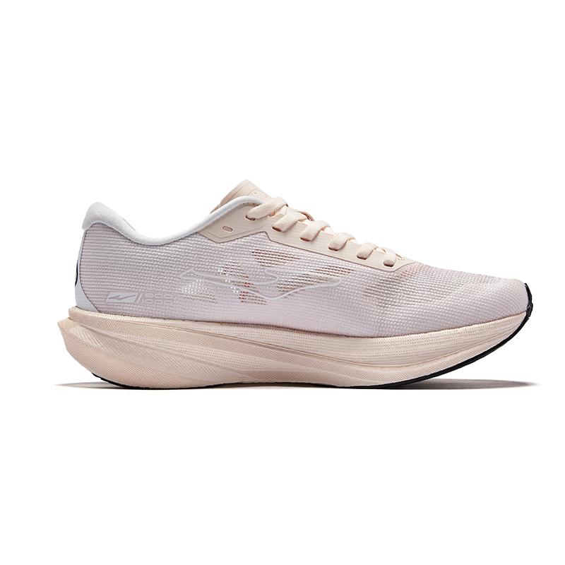 Erke Extreme Wind 3.0 Versatile Shock Absorption Rebound Low-Top Qi Technology Training Test Running Shoes Women Sneakers Pink White 52125203513-201