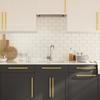 Cabinet Handles 10 Pcs Golden 320 Mm Stainless Steel