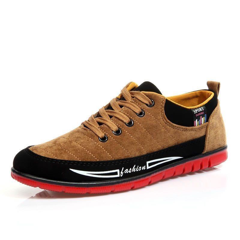 New Men Fashion Sneakers Casual Frosted Leather Running Size3944 Shoes