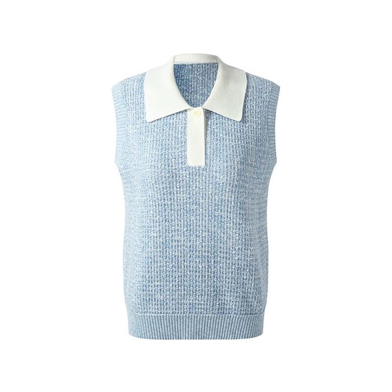 GOELIA Women's Chic Polo Knit Vest