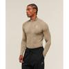 Gymshark Geo Seamless 1 4 Zip Cement Brown Soul Brown A2b3j Nc8v
