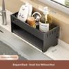 Kitchen Countertop Storage Rack Multi-Purpose Rag Drain Holder Stable Non-Slip Organizer for Dishcloth Sponge Storage