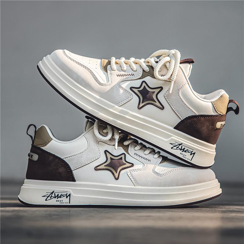 Trend Casual Men's Sports Shoes Star Designer Men's Shoes Autumn Original Man Skateboard Shoes Breathable Low-Cut Sneakers Men