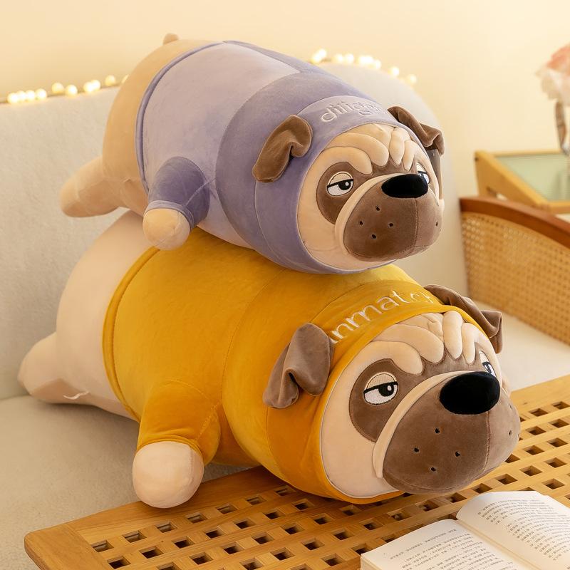 Party Shar Pei Dog Plush Doll Cute Puppy Pillow Plush Toy Child Sleeping Gift